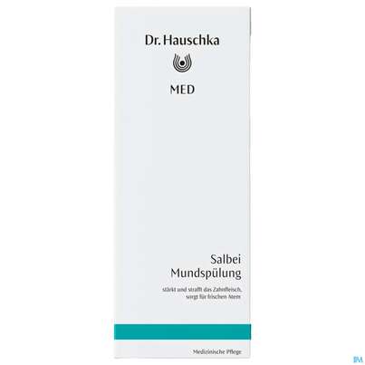 Sie sehen eine Packung Dr. Hauschka Salbei Mundspülung 300ml, Produktbild: 02 Dr. Hauschka Salbei Mundspülung 300ml, A-Nr.: 3412855 - 02