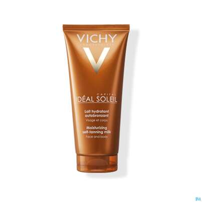 Sie sehen eine Packung Sonnenprodukte Vichy Ideal Soleil Selbstbraeuner Milch Gesicht+koerper 100ml, Produktbild: 04 Sonnenprodukte Vichy Ideal Soleil Selbstbraeuner Milch Gesicht+koerper 100ml, A-Nr.: 2615585 - 04