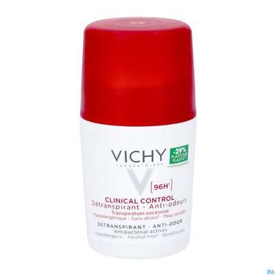Vichy Deodorant Antitranspirant/roll-on Clinical Contr 96h 50ml, A-Nr.: 5571575 - 01
