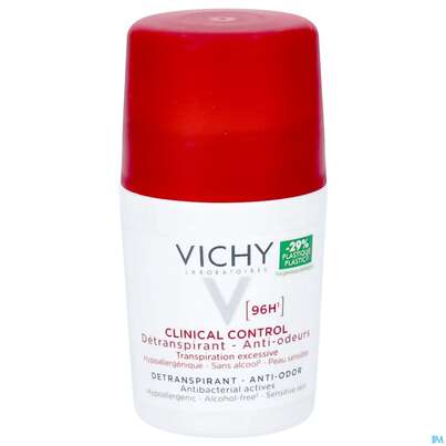 Vichy Deodorant Antitranspirant/roll-on Clinical Contr 96h 50ml, A-Nr.: 5571575 - 02