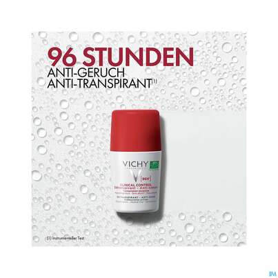 Vichy Deodorant Antitranspirant/roll-on Clinical Contr 96h 50ml, A-Nr.: 5571575 - 09