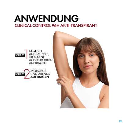 Vichy Deodorant Antitranspirant/roll-on Clinical Contr 96h 50ml, A-Nr.: 5571575 - 13
