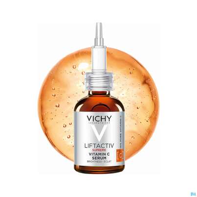 Sie sehen eine Packung Vichy Liftactiv Vitamin C Serum 20ml, Produktbild: 11 Vichy Liftactiv Vitamin C Serum 20ml, A-Nr.: 5478976 - 11
