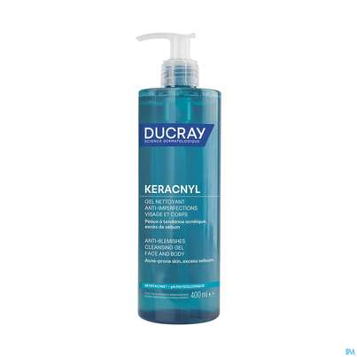 Ducray Keracnyl Schäumendes Waschgel 400ml, A-Nr.: 5564405 - 03