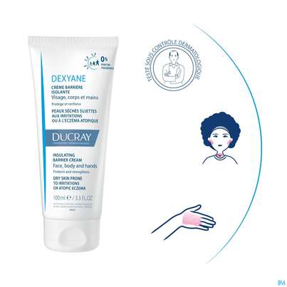 Ducray Dexyane Schützende Barriere-creme 100ml, A-Nr.: 5413014 - 11
