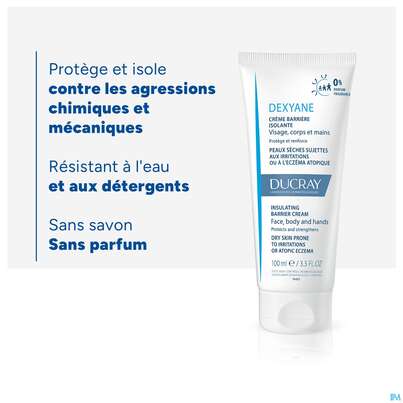 Ducray Dexyane Schützende Barriere-creme 100ml, A-Nr.: 5413014 - 16