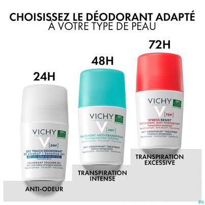 Vichy Deodorant Stress Resist 72h 50ml, A-Nr.: 4406006 - 22