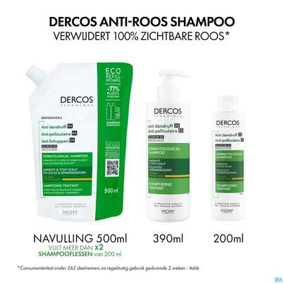 Shampoon Vichy/dercos Anti-schuppen Pflege Trockenes Haar Neu 200ml, A-Nr.: 4357414 - 31