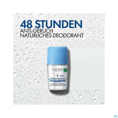 Vichy Deo/roll-on Mineral 48h 50ml, A-Nr.: 4759503 - 09