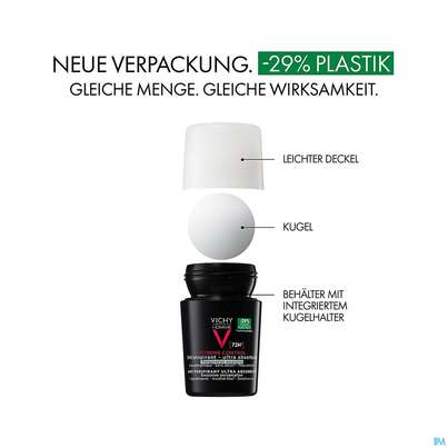 Vichy Homme Deo Extreme 72h Int.regulierend 50ml, A-Nr.: 3724388 - 27