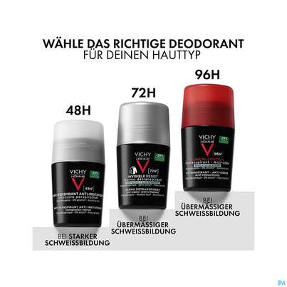 Vichy Homme Deodorant Empfindl.haut 48h 50ml, A-Nr.: 3724394 - 09