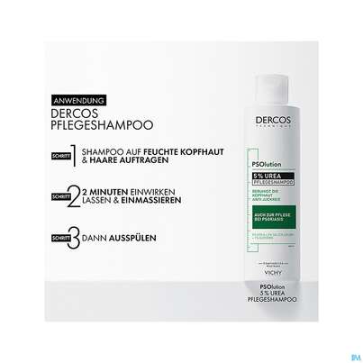 Shampoon Vichy/dercos Psolution Anti-schuppen Psoriasis 200ml, A-Nr.: 5429713 - 09