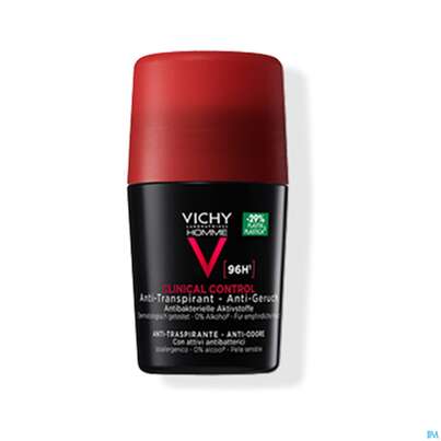 Vichy Homme Deodorant/roll-on 96h Antitranspirant Clinic 50ml, A-Nr.: 5571581 - 02