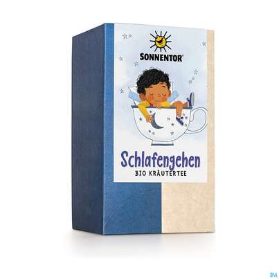 Sie sehen eine Packung Sonnentor Tee/bio Bio-bengelchen Schlafengehen 02632 18st, Produktbild: 04 Sonnentor Tee/bio Bio-bengelchen Schlafengehen 02632 18st, A-Nr.: 5185613 - 04