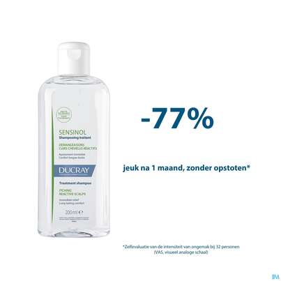 Shampoon Ducray Sensinol Pflege Juckreiz Gereizter Kopfhaut 200ml, A-Nr.: 5901110 - 15