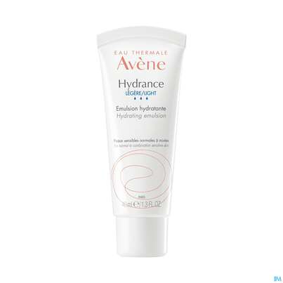 Sie sehen eine Packung Avene Hydrance Emulsion Leicht 40ml, Produktbild: 03 Avene Hydrance Emulsion Leicht 40ml, A-Nr.: 5181756 - 03