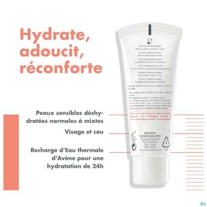 Sie sehen eine Packung Avene Hydrance Emulsion Leicht 40ml, Produktbild: 10 Avene Hydrance Emulsion Leicht 40ml, A-Nr.: 5181756 - 10