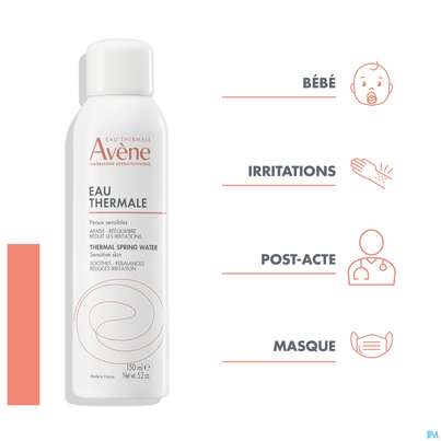Sie sehen eine Packung Avene Thermalwasser Spray 150ml, Produktbild: 07 Avene Thermalwasser Spray 150ml, A-Nr.: 1034030 - 07