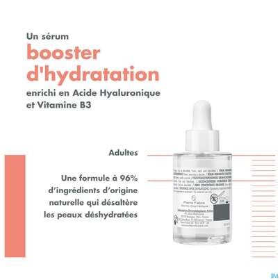 Sie sehen eine Packung Avene Hydrance Boost Serum 30ml, Produktbild: 14 Avene Hydrance Boost Serum 30ml, A-Nr.: 5724197 - 14