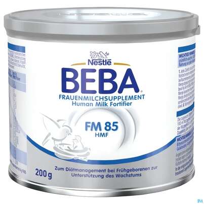 Sie sehen eine Packung Beba Fm-85 12498433 200g, Produktbild: 02 Beba Fm-85 12498433 200g, A-Nr.: 2722507 - 02