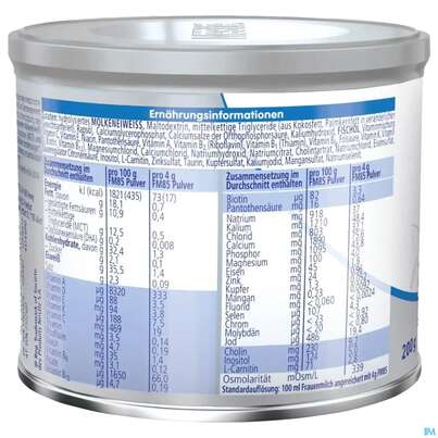 Sie sehen eine Packung Beba Fm-85 12498433 200g, Produktbild: 06 Beba Fm-85 12498433 200g, A-Nr.: 2722507 - 06
