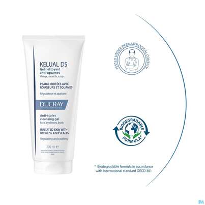 Ducray Kelual Ds Reinigungsgel Neu 200ml, A-Nr.: 5862261 - 16