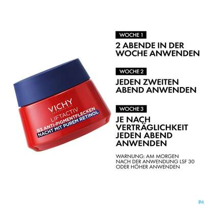Vichy Liftactiv Retinol B3 Nacht 50ml, A-Nr.: 5818018 - 18