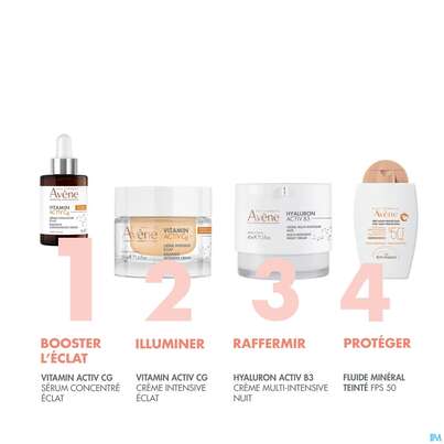 Sie sehen eine Packung Avene Vitamin Activ Cg Serum-konzentrat 30ml, Produktbild: 19 Avene Vitamin Activ Cg Serum-konzentrat 30ml, A-Nr.: 5826437 - 19