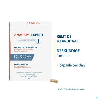 Ducray Anacaps F.d.haar Haarausfall Kapseln Expert23 90st, A-Nr.: 5688886 - 24