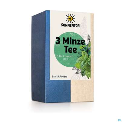 Sonnentor Bio/3-minze-tee Doppelkammerbeutel 21,6g 02321 18st, A-Nr.: 5804826 - 04