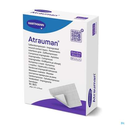 Wundauflagen Atrauman Salbenvlies Wirkstofffr Steril 5x 5cm 50st, A-Nr.: 1708876 - 03