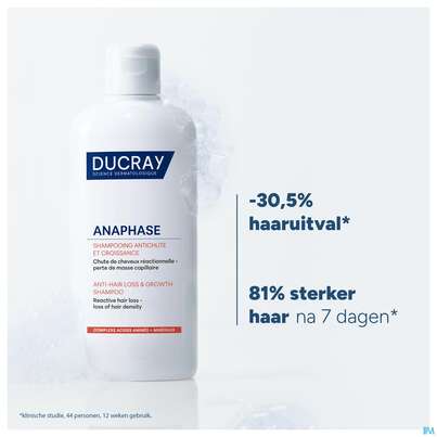Shampoon Ducray Anaphase Haarausfall Temporaer 200ml, A-Nr.: 5961419 - 06