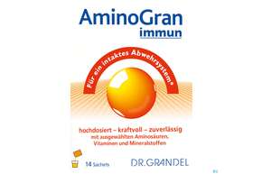 Amino Granulat Immun Briefchen Dr.grandel Nr 2199 14st, A-Nr.: 3403922 - 01