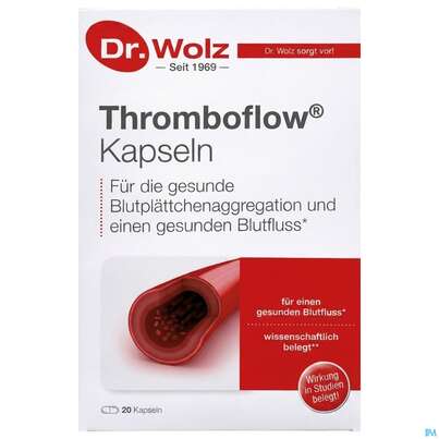 Dr.wolz Thromboflow Kapseln 60653 20st, A-Nr.: 4164810 - 02