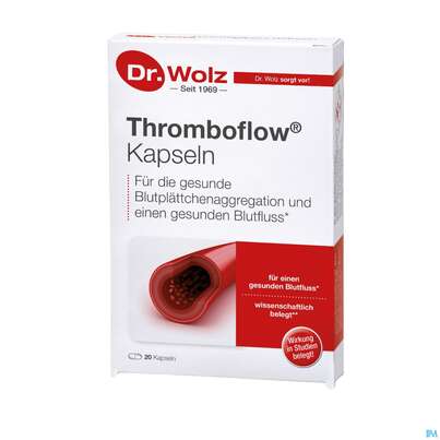Dr.wolz Thromboflow Kapseln 60653 20st, A-Nr.: 4164810 - 03