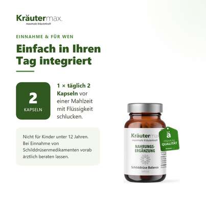 Schilddrüse Balance Kapseln 60 Stück, A-Nr.: 5942149 - 04
