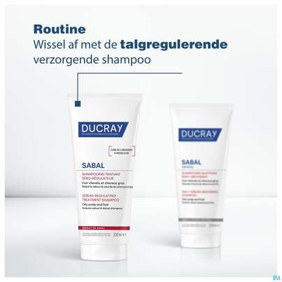 Shampoon Ducray Sabal/argeal Talgabsorbierend 200ml, A-Nr.: 5964412 - 20