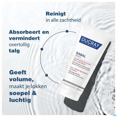 Shampoon Ducray Sabal/argeal Talgabsorbierend 200ml, A-Nr.: 5964412 - 22