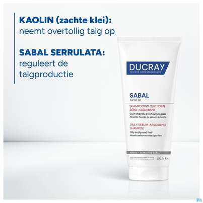 Shampoon Ducray Sabal/argeal Talgabsorbierend 200ml, A-Nr.: 5964412 - 28