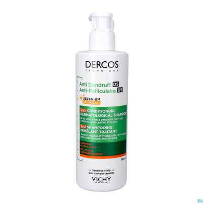 Sie sehen eine Packung Shampoon Vichy/dercos 2in1 Shampoon +conditioner 390ml, Produktbild: 03 Shampoon Vichy/dercos 2in1 Shampoon +conditioner 390ml, A-Nr.: 5847876 - 03