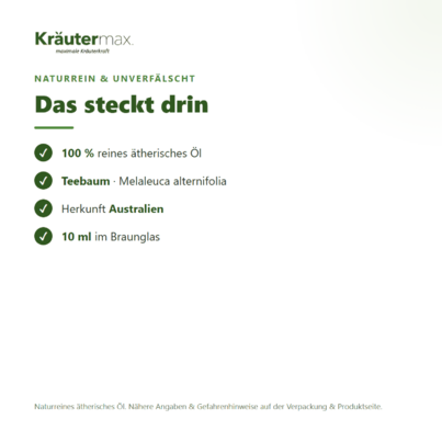 Teebaum Öl 10 ml, A-Nr.: 4318845 - 03