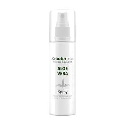 Sie sehen eine Packung Aloe Vera Spray 100 ml, Produktbild: 01 Aloe Vera Spray 100 ml, A-Nr.: 4319589 - 01