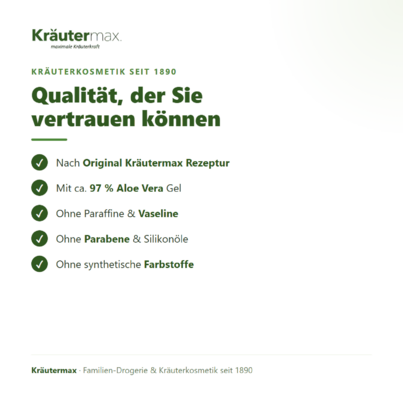 Sie sehen eine Packung Aloe Vera Spray 100 ml, Produktbild: 05 Aloe Vera Spray 100 ml, A-Nr.: 4319589 - 05