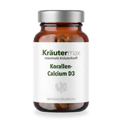 Sie sehen eine Packung Korallen Calcium mit Vitamin D3 50 Stück, Produktbild: 01 Korallen Calcium mit Vitamin D3 50 Stück, A-Nr.: 4318265 - 01
