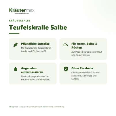 Teufelskralle Salbe 100 ml, A-Nr.: 5138915 - 02