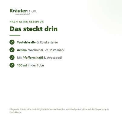 Teufelskralle Salbe 100 ml, A-Nr.: 5138915 - 03