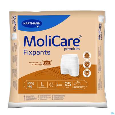 Inkontinenz Molicare Fixpants/premium Long Leg L Braun 25st, A-Nr.: 3208907 - 02