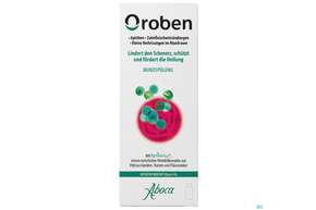 Mundwasser/spuelung Aboca Oroben Aphthen +zahnfleisch- Entzuendung Ab 6jahren 150ml, A-Nr.: 6027129 - 01