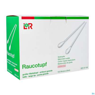 Raucotupf Stiel Gr St 30x5 150st, A-Nr.: 4864097 - 02