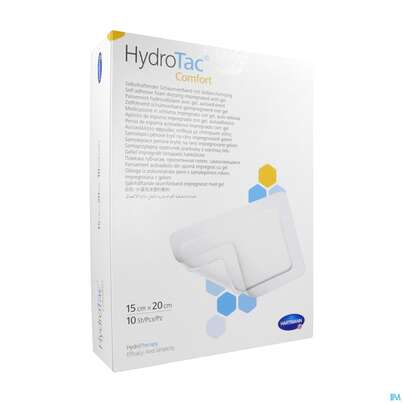 Schaumverband Hydrotac Comfort 15x 20cm 10st, A-Nr.: 4134051 - 02